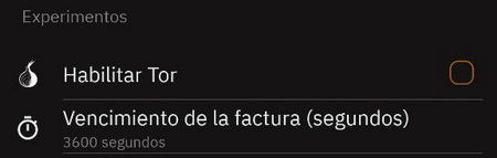 Blixt Experiments Options